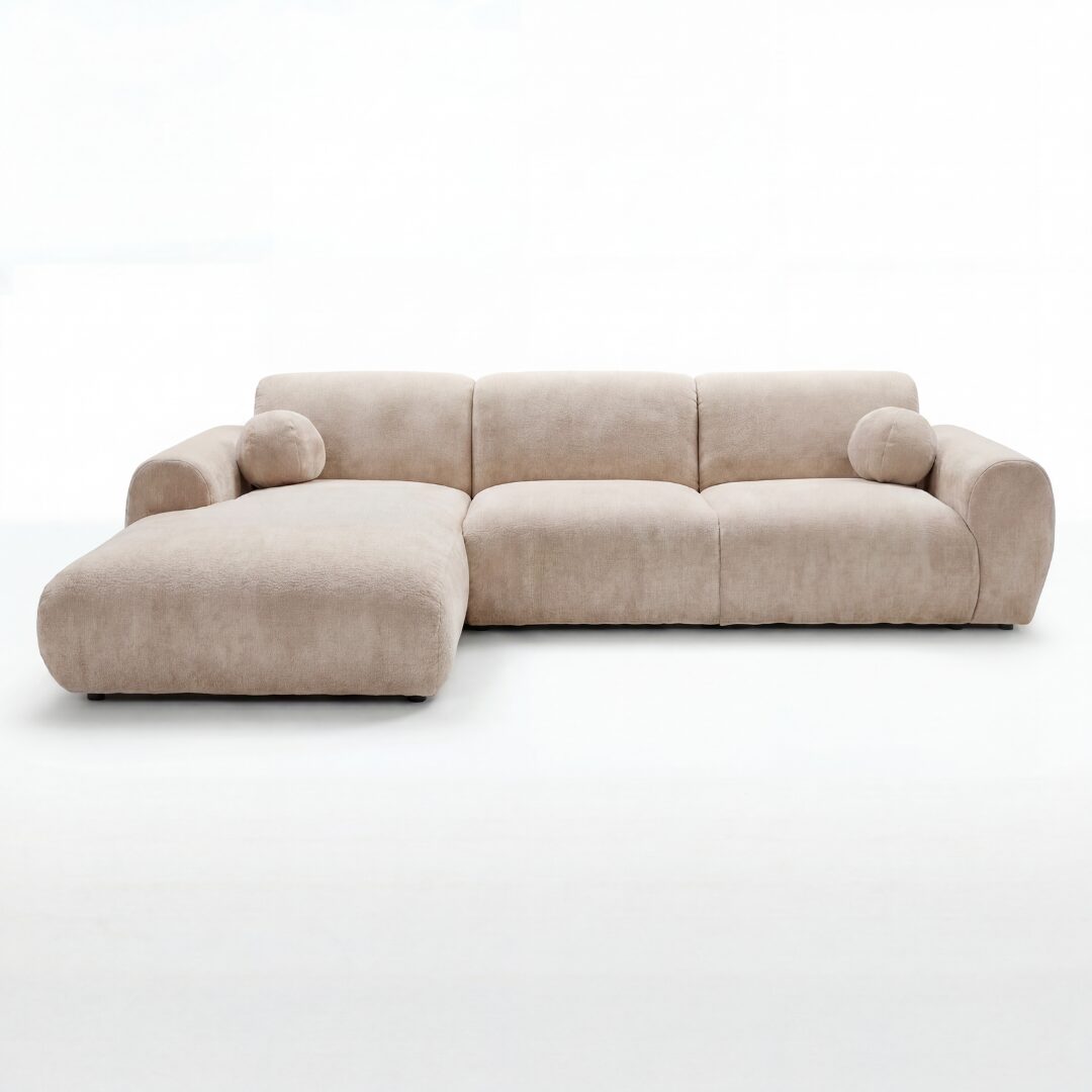 Hoekbank Nova Beige Links
