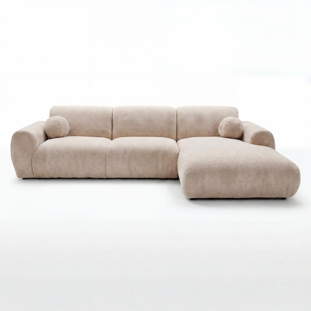 Hoekbank Nova Beige Rechts