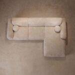 Hoekbank Nova Beige Rechts