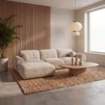 Hoekbank Nova Beige Links