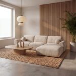 Hoekbank Nova Beige Rechts