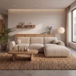 Hoekbank Nova Beige Rechts