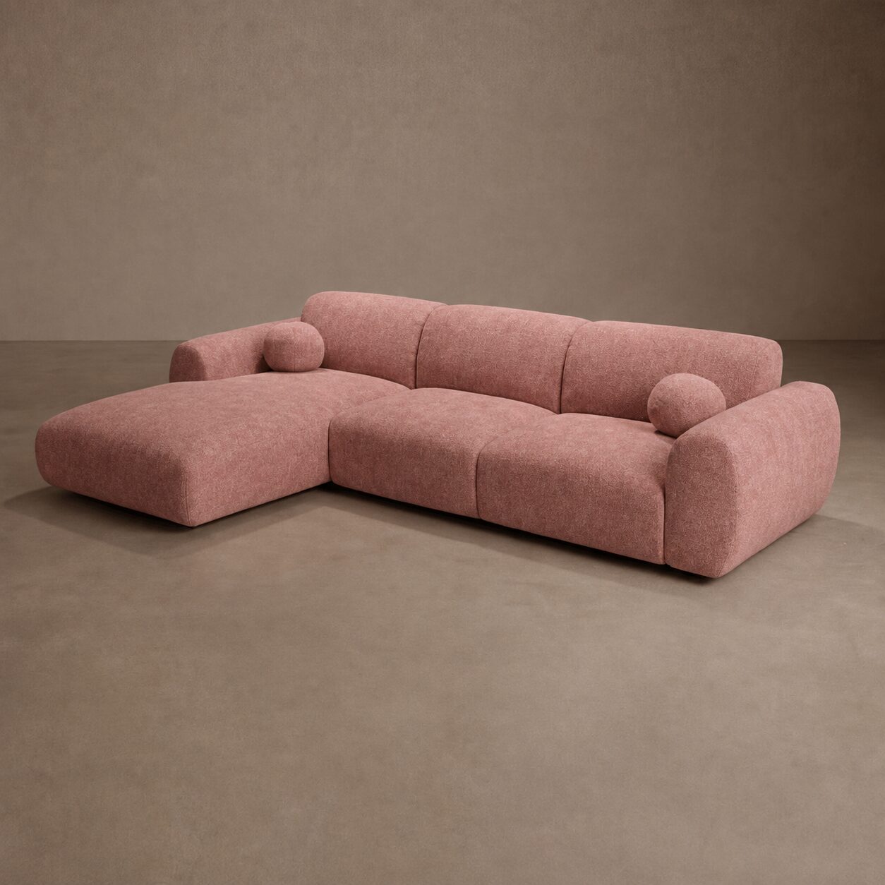 Hoekbank Nova Roze Links