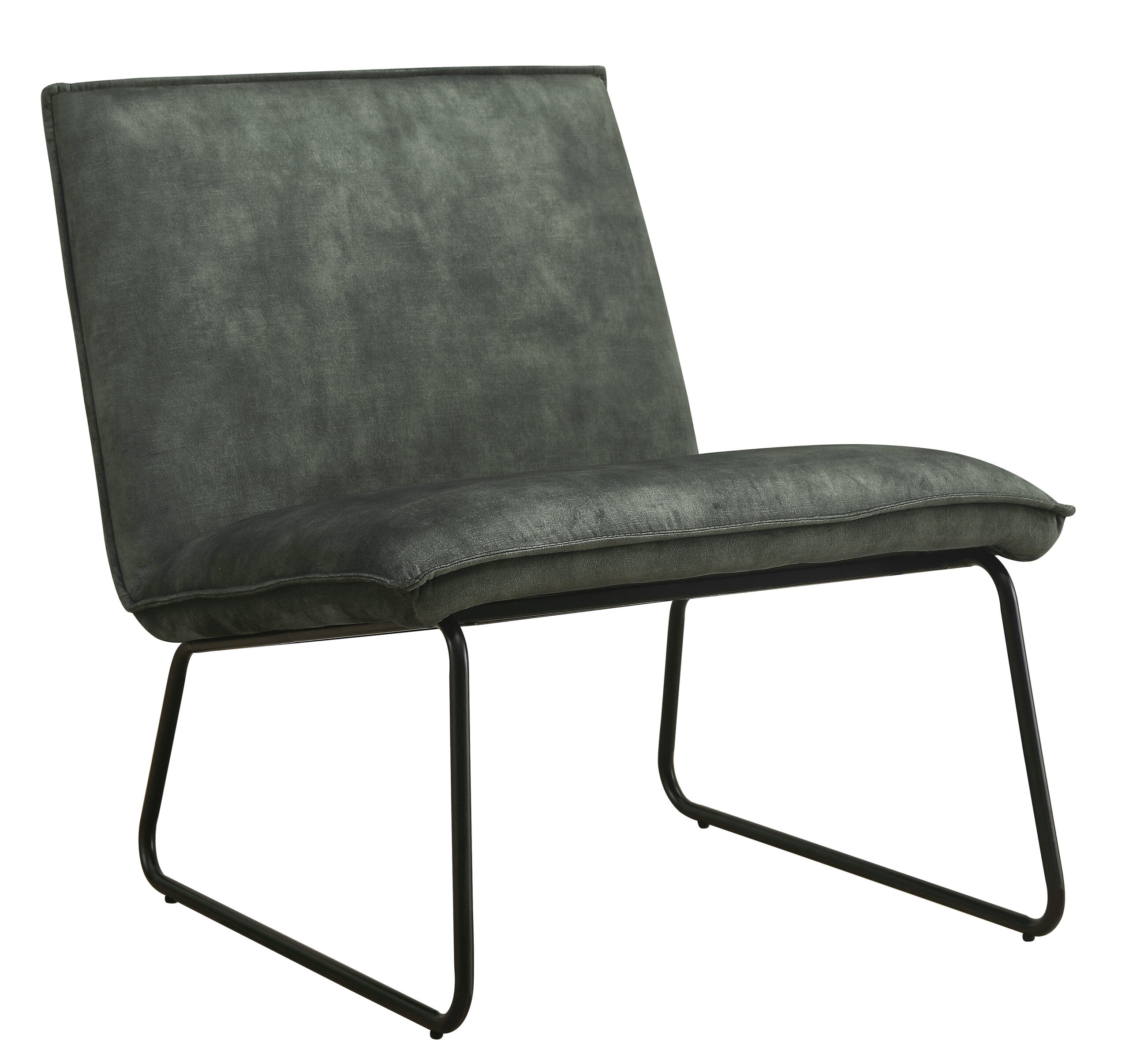 Fauteuil Seattle Groen Velours