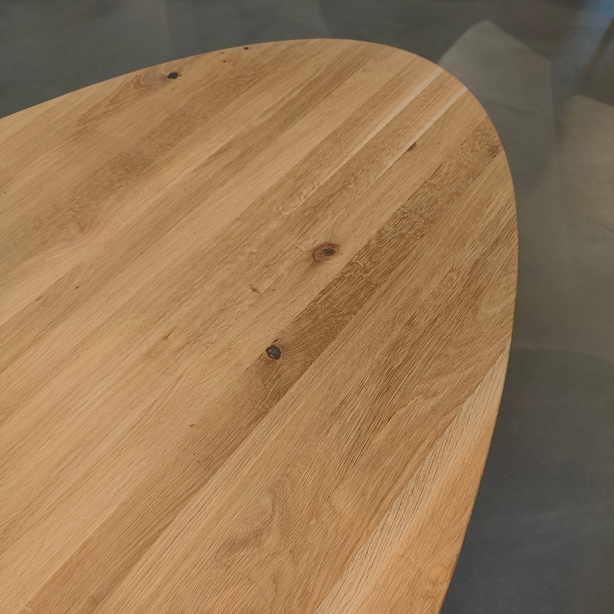Eettafel Trapani Ovaal 240×100| Spiderpoot| Naturel