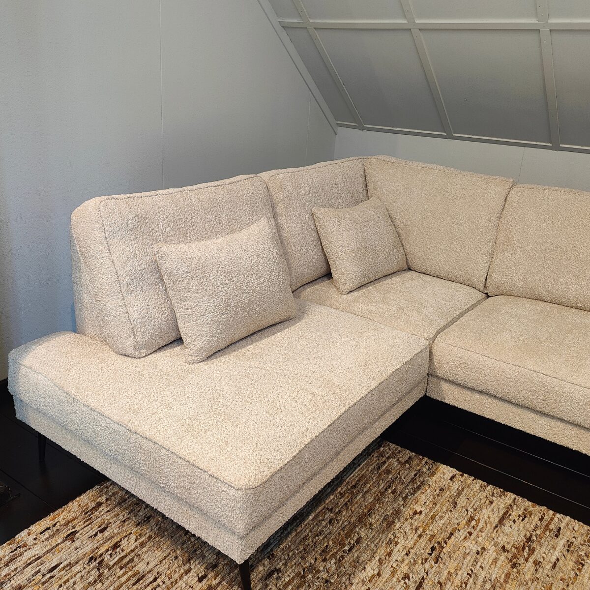 Hoekbank Turijn Links | Beige | Showmodel