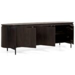 Tvmeubel Valletta 175cm | Donkerbruin
