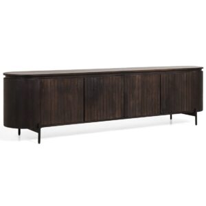 Tvmeubel Valletta 210cm | Donkerbruin