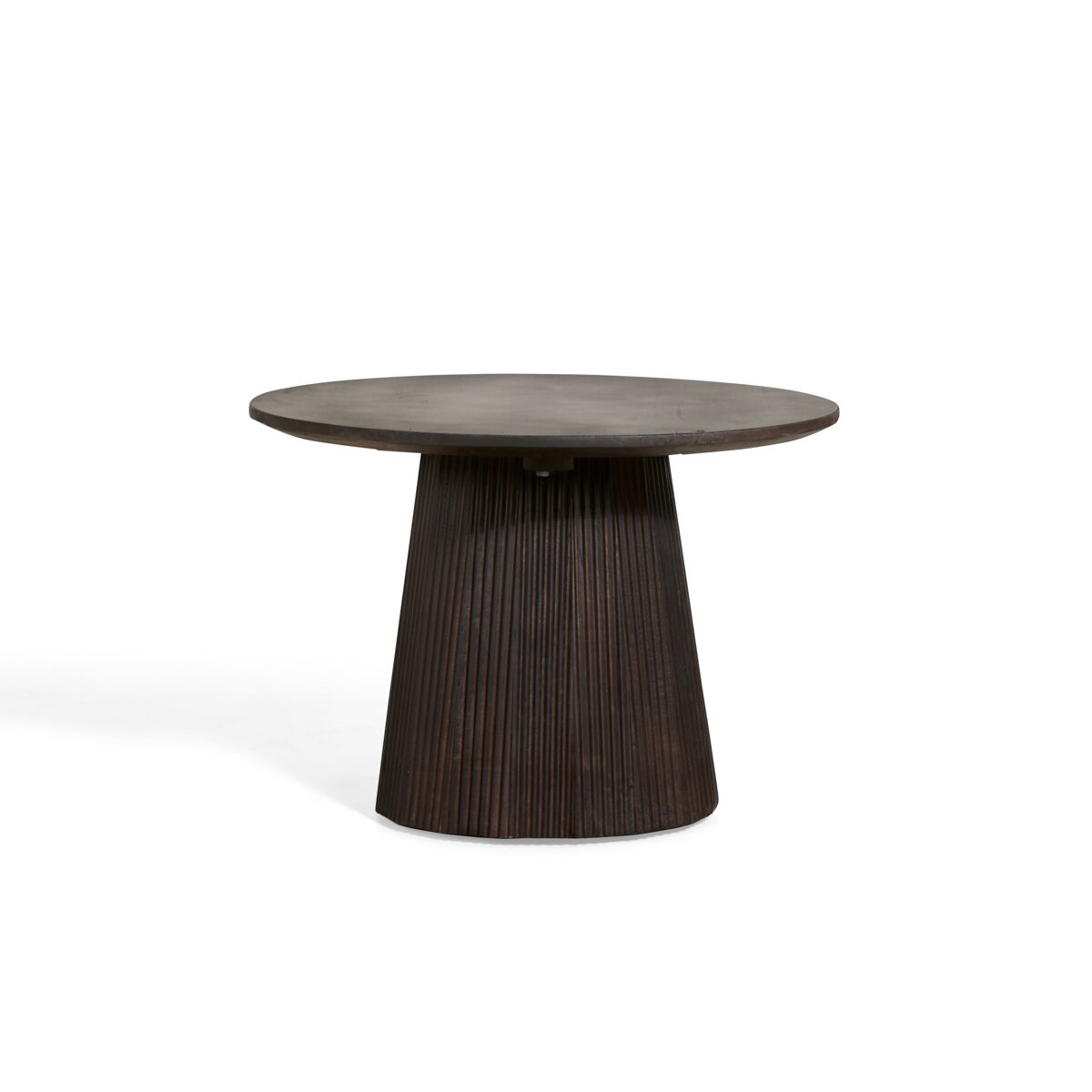 Salontafel Valletta ø60cm | Donkerbruin