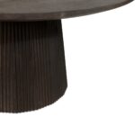 Salontafel Valletta ø60cm | Donkerbruin