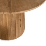 Salontafel Valletta ø60cm | Lichtbruin