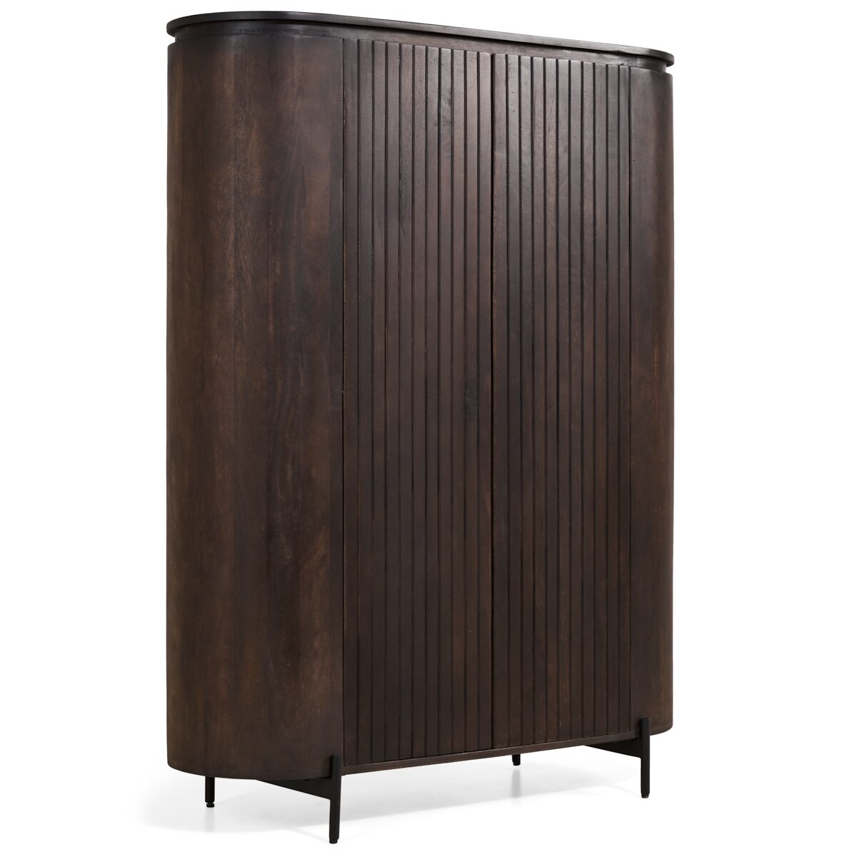 Wandkast Valletta 115cm | Donkerbruin