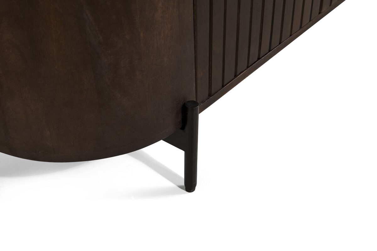 Wandkast Valletta 115cm | Donkerbruin