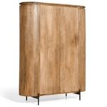 Wandkast Valletta 115cm | Lichtbruin