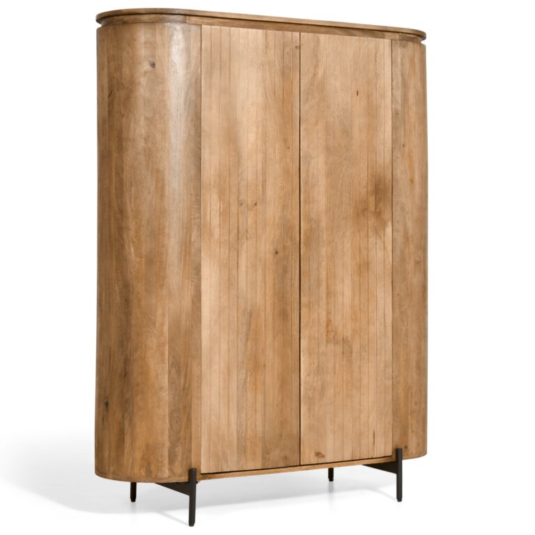Wandkast Valletta 115cm | Lichtbruin