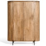 Wandkast Valletta 115cm | Lichtbruin