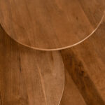 Salontafel Valletta ø50cm | Lichtbruin
