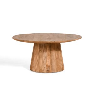 Salontafel Valletta ø80cm | Lichtbruin