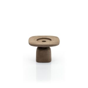 Kaarsenhouder Squand small - Bruin | Bruin