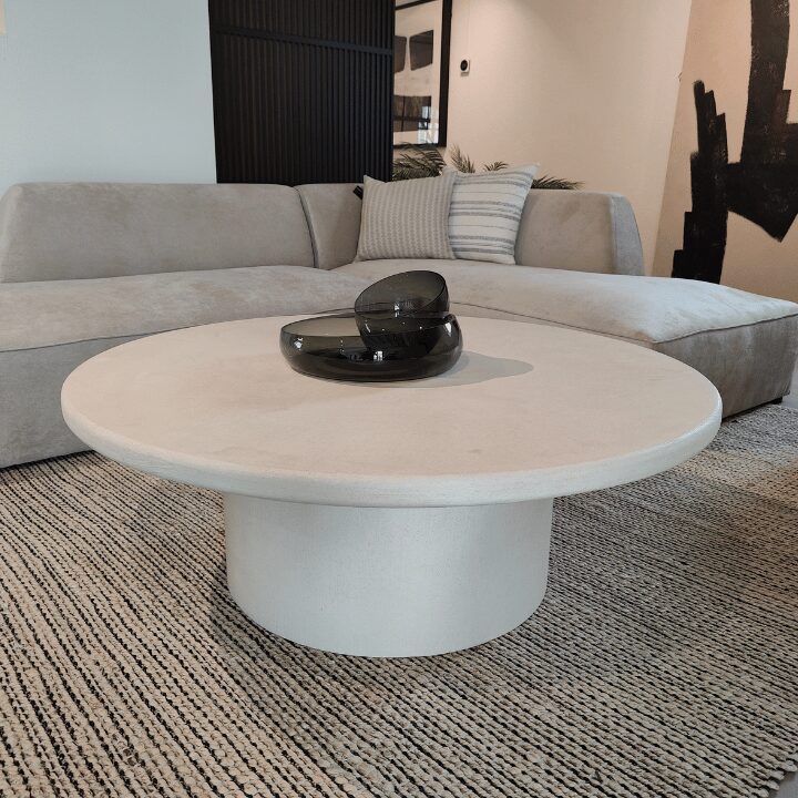 Salontafel Lucca Beton ciré ø110x40cm