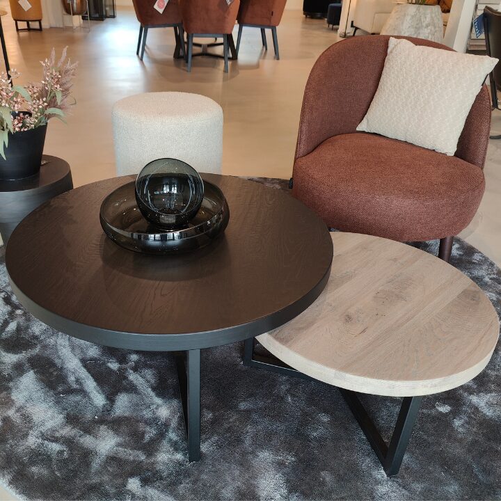 Salontafel Graz Naturel ø60x32cm