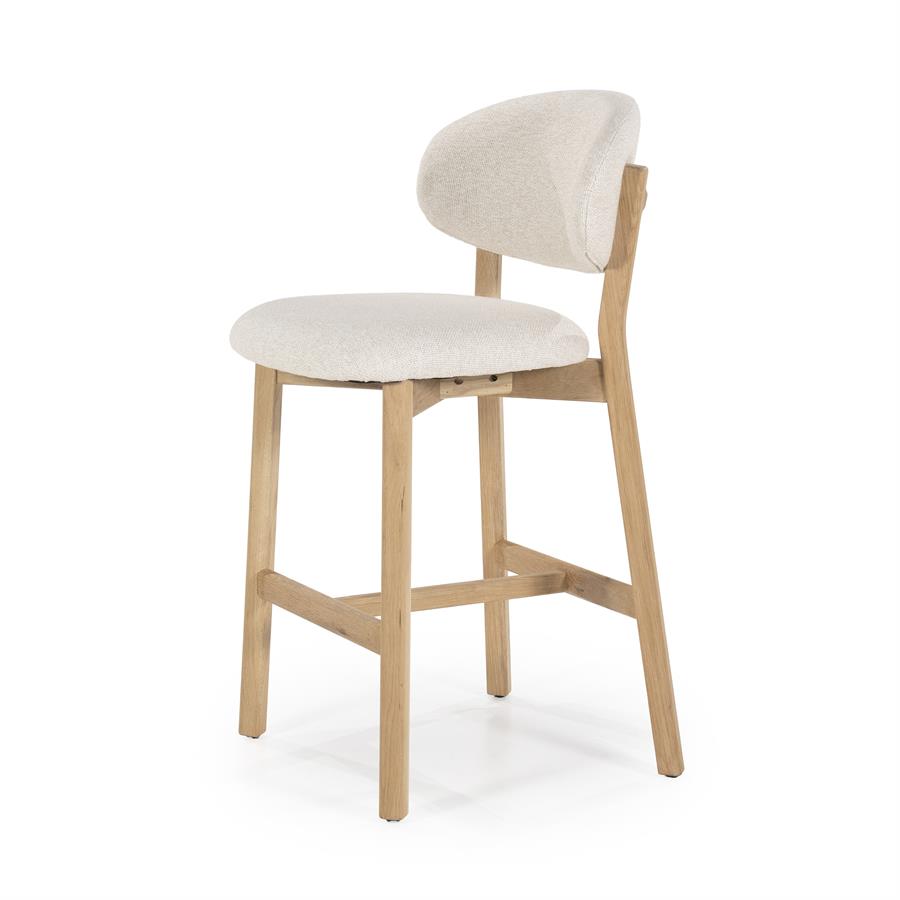 Barstoel Mikky naturel Moon | Beige
