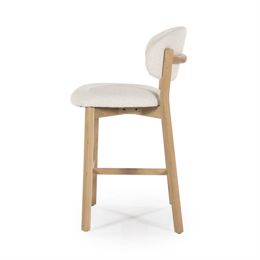 Barstoel Mikky naturel Moon | Beige