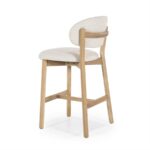 Barstoel Mikky naturel Moon | Beige