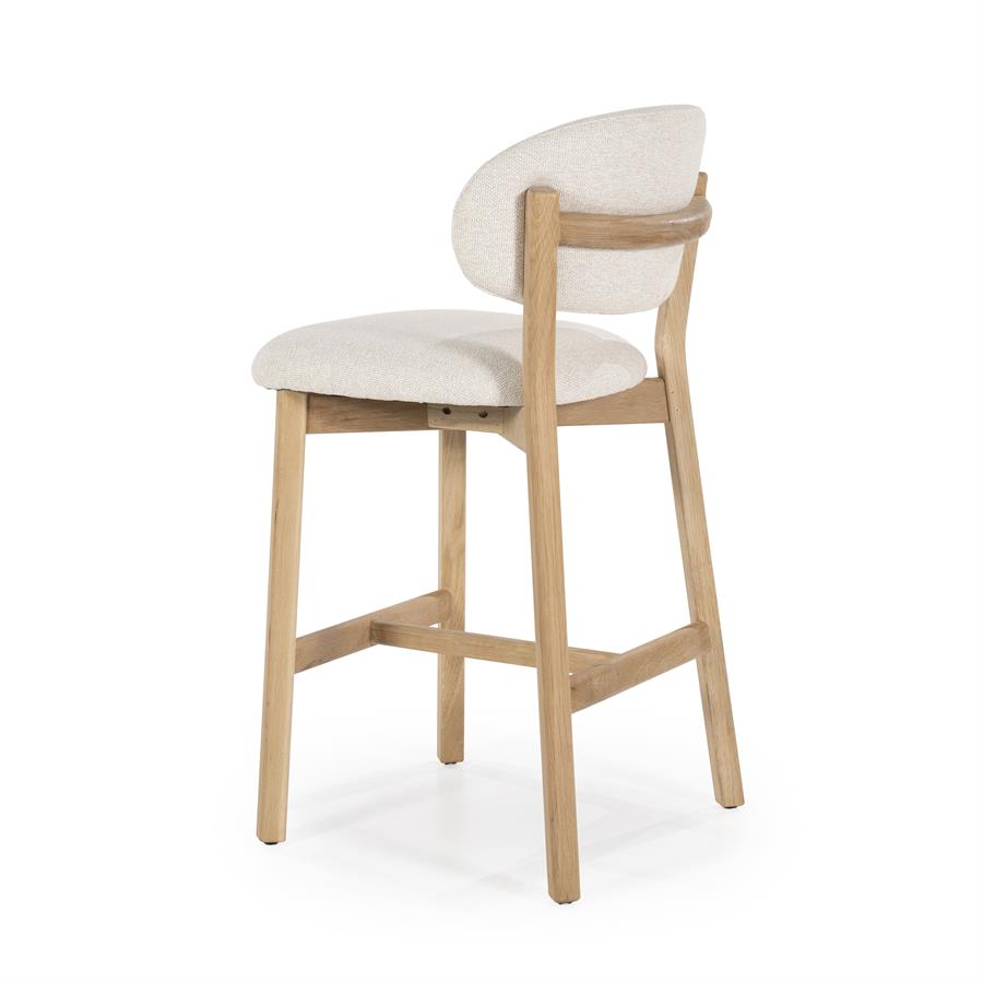 Barstoel Mikky naturel Moon | Beige