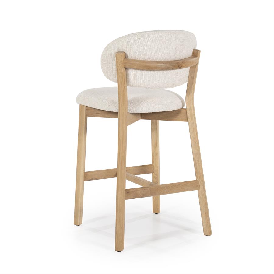 Barstoel Mikky naturel Moon | Beige
