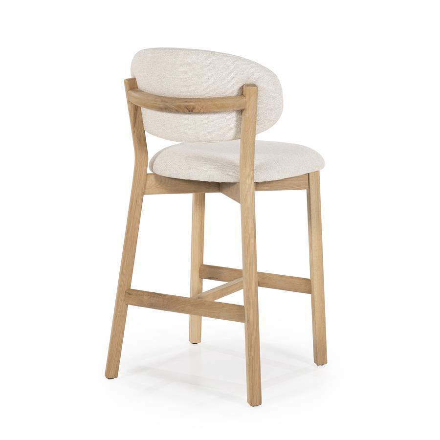 Barstoel Mikky naturel Moon | Beige