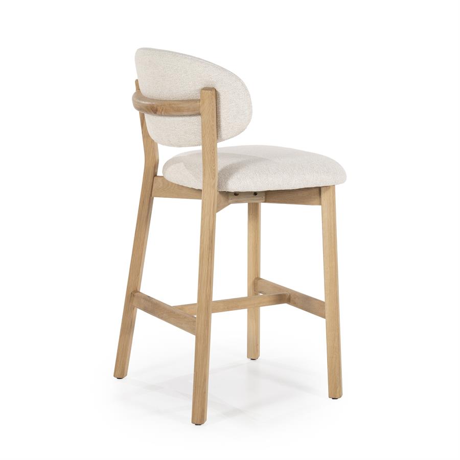 Barstoel Mikky naturel Moon | Beige