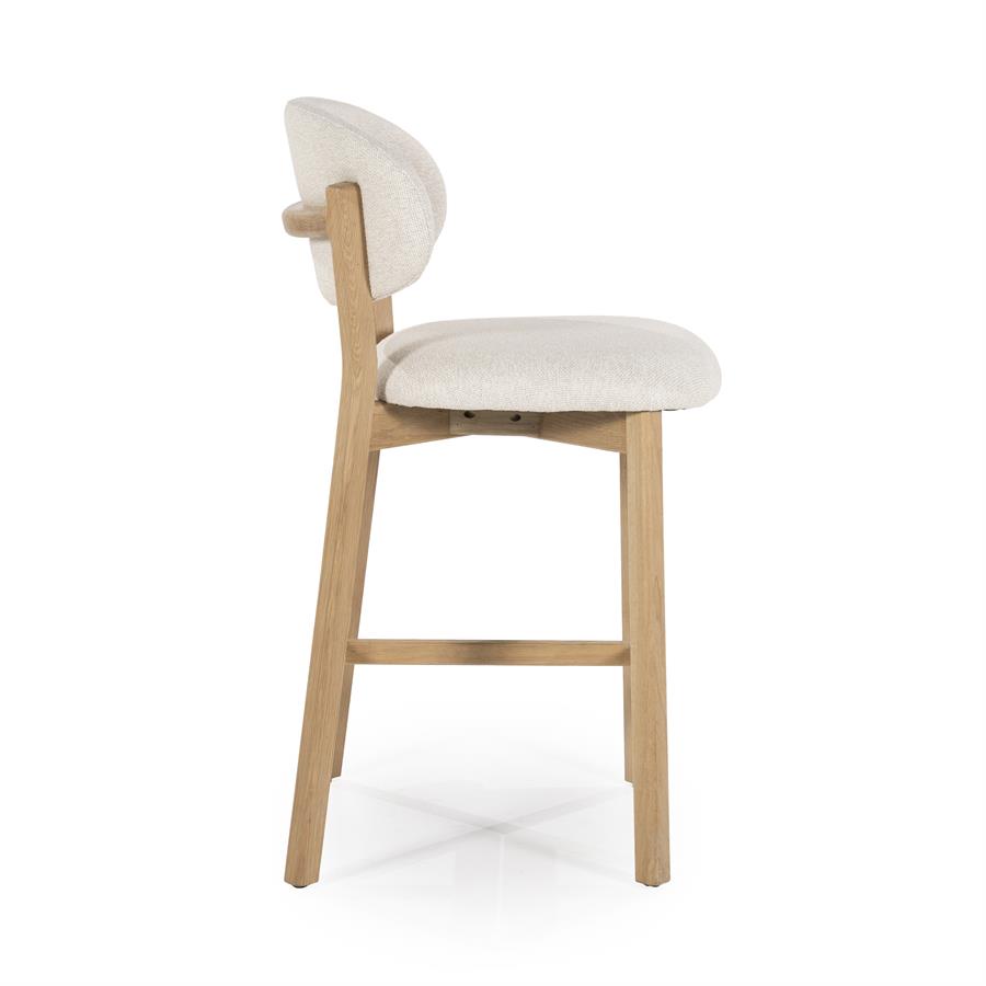 Barstoel Mikky naturel Moon | Beige