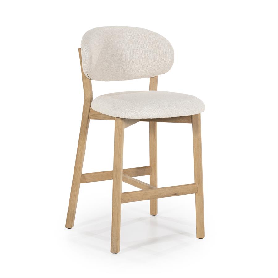 Barstoel Mikky naturel Moon | Beige