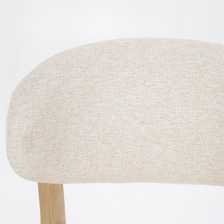 Barstoel Mikky naturel Moon | Beige