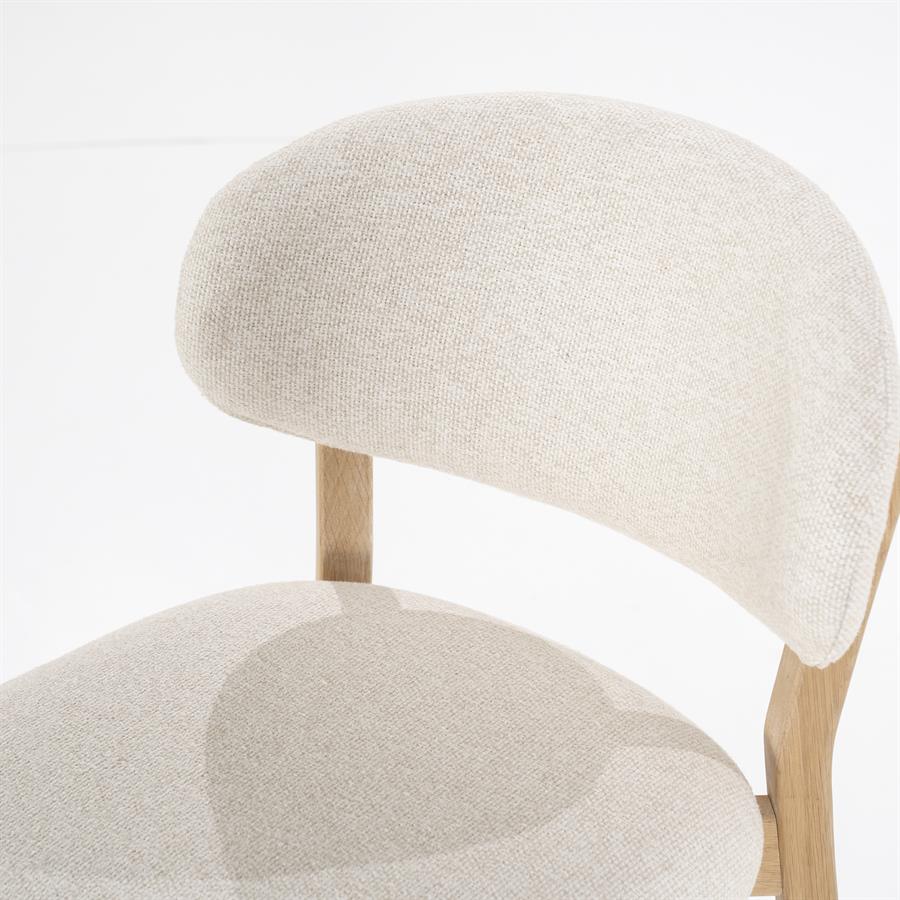 Barstoel Mikky naturel Moon | Beige