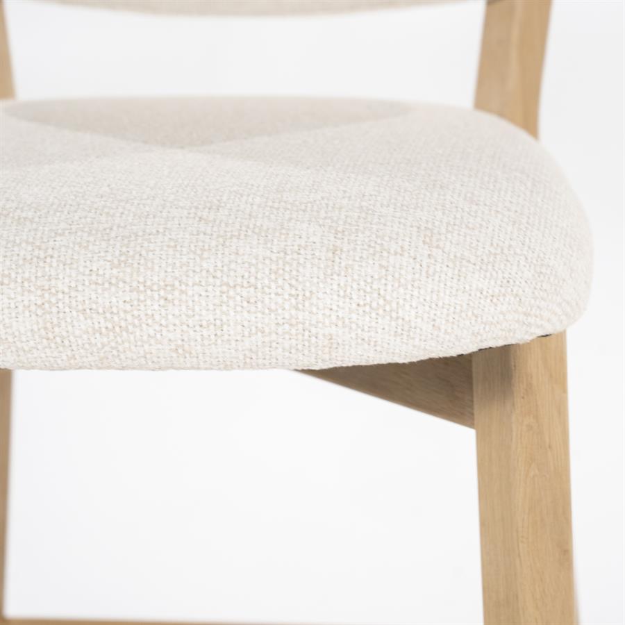 Barstoel Mikky naturel Moon | Beige
