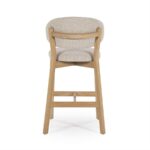 Barstoel Mikky naturel Moon | Taupe