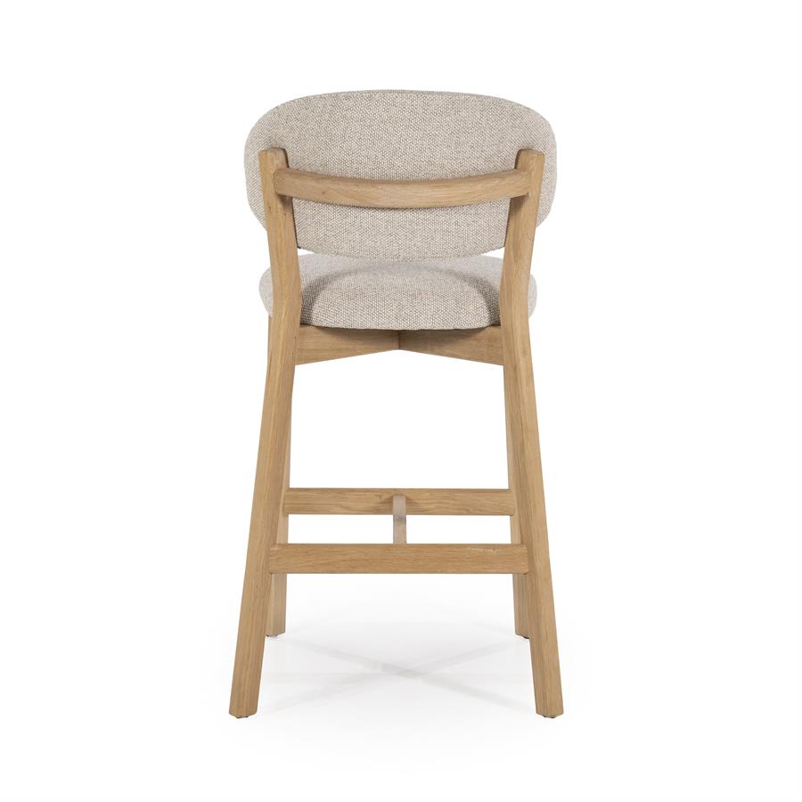Barstoel Mikky naturel Moon | Taupe