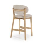 Barstoel Mikky naturel Moon | Taupe
