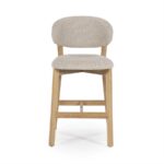 Barstoel Mikky naturel Moon | Taupe