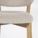 Barstoel Mikky naturel Moon | Taupe