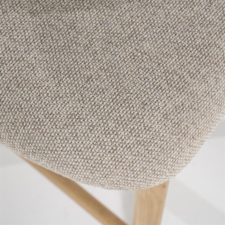 Barstoel Mikky naturel Moon | Taupe