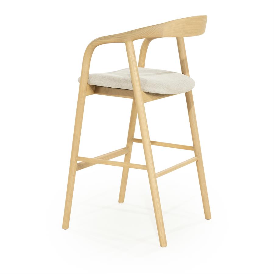 Barstoel Rayven Hoog | Naturel