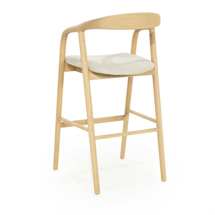 Barstoel Rayven Hoog | Naturel