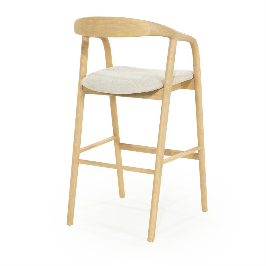 Barstoel Rayven Hoog | Naturel