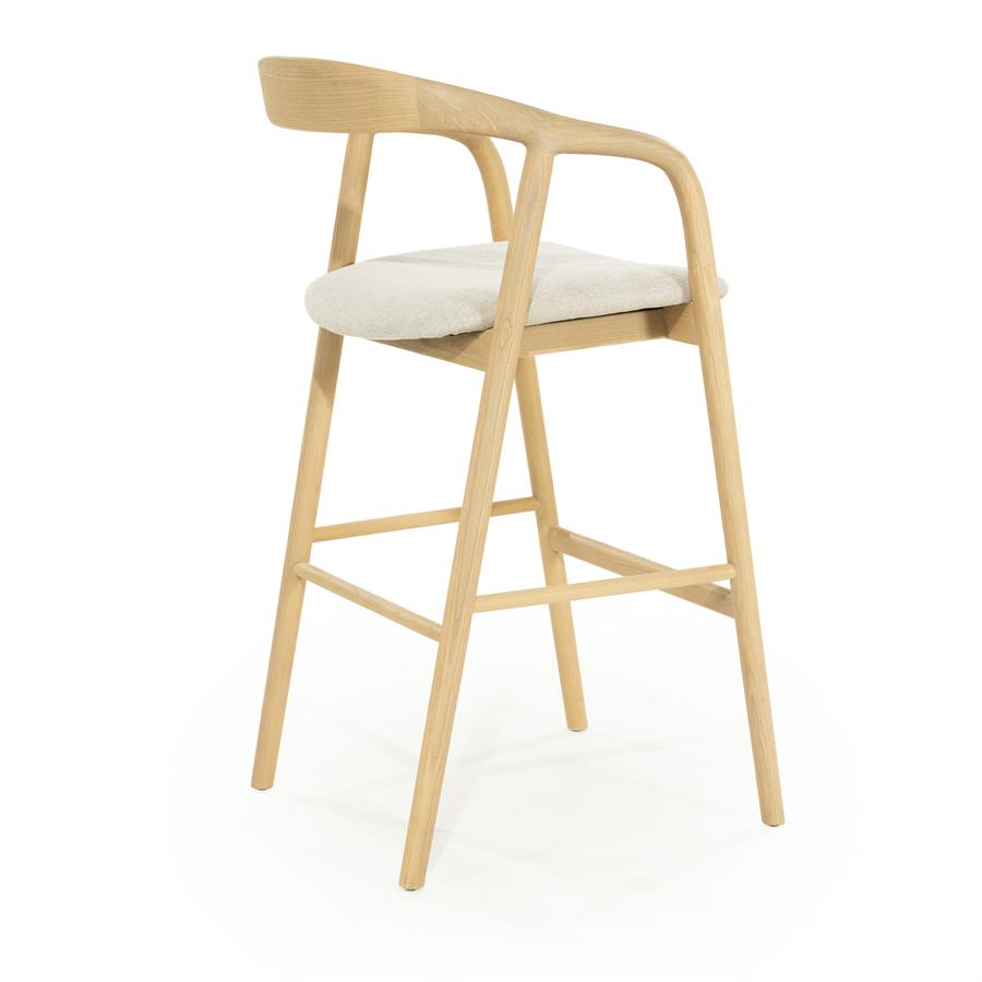 Barstoel Rayven Hoog | Naturel