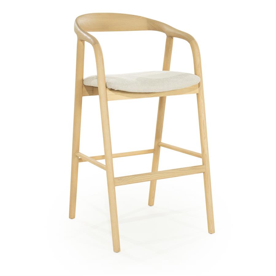 Barstoel Rayven Hoog | Naturel