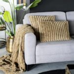 Woonkussen Wuzzy 50×50 cm | Goud