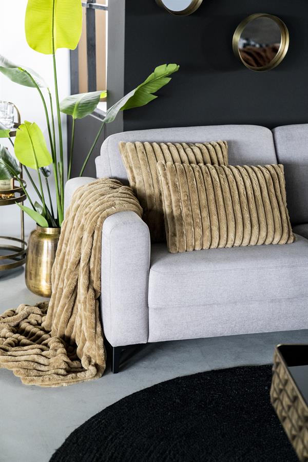 Woonkussen Wuzzy 50×50 cm | Goud